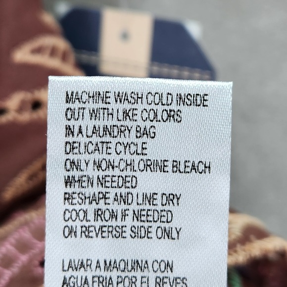 Democracy Tunic Womens Plus 1X Brown Embroidered Eyelet Flutter Sleeve Blouse - Picture 9 of 9